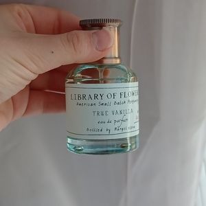 Library of Flowers "True Vanilla" Fragrance (No Box)
